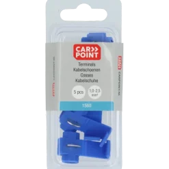 Autogereedschappen > Carpoint Aftakklem 1560 blauw blister 5 Stuks