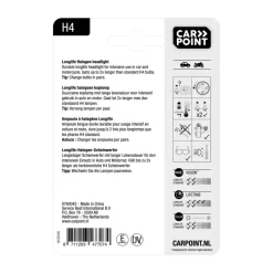 Autolampen > Carpoint autolamp H4 Longlife 12V 60/55W