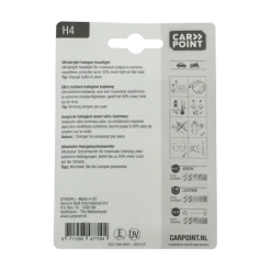 Autolampen > Carpoint autolamp H4 Ultrabright 12V 60/55W