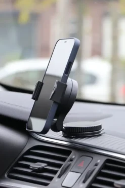 Interieuraccessoires > Carpoint Draagbare Opklapbare Smartphone Houder Klem Rond