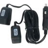 Interieuraccessoires > Carpoint dubbele verlengkabel tbv 12 volt lengte 2x2M