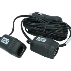 Interieuraccessoires > Carpoint dubbele verlengkabel tbv 12 volt lengte 2x2M