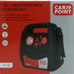 Overige Elektrisch Gereedschap Accessoires > Carpoint Jumpstarter 12V/7AH 2in1 LED