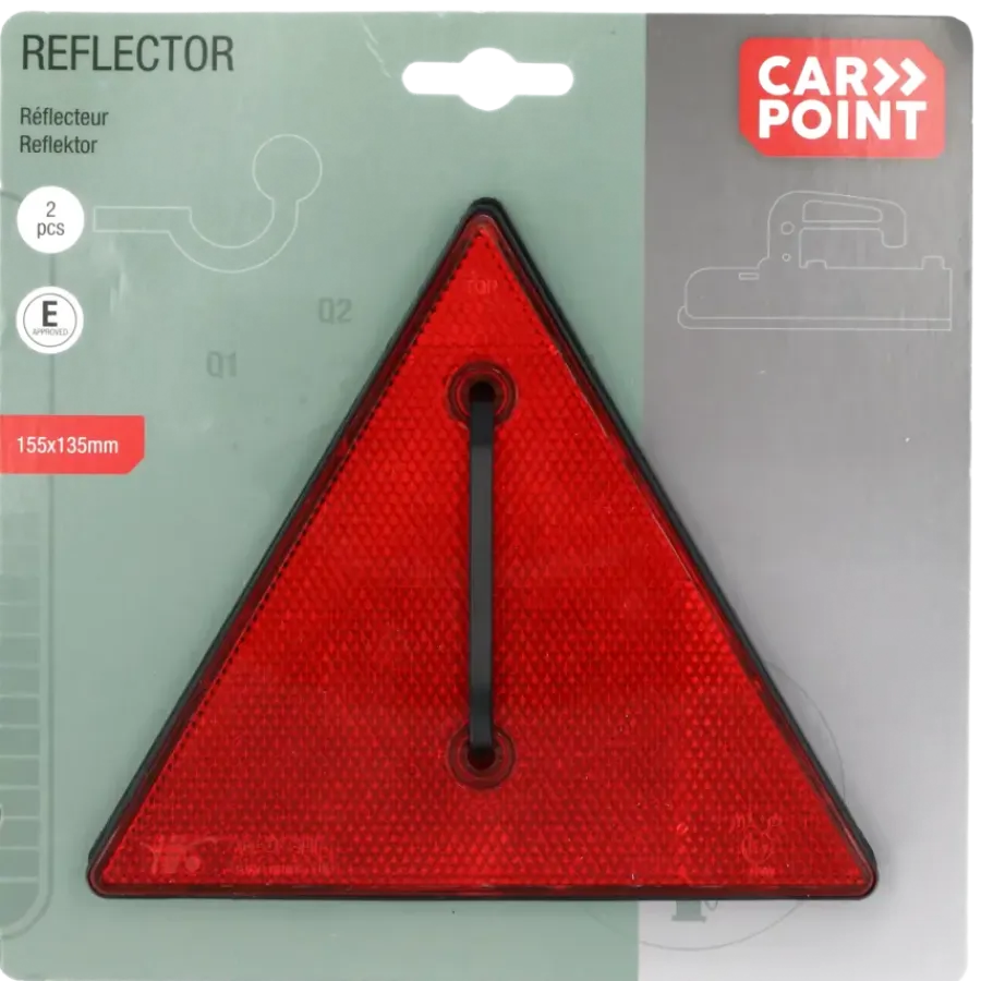 Autolampen|Bootuitrusting > Carpoint Lengtedriehoeken 2 Stuks