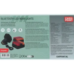 Aanhanger Accessoires > Carpoint magnetische achterlichten LED bluethooth verbinding