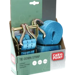 Aanhanger Accessoires > Carpoint Spanband met Ratel en Haken 5 Meter