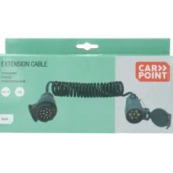 Verlengsnoeren > Carpoint spiraal trailer verlengkabel 13-polig stekker en 7polige contrastekker