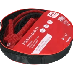 Accu > Carpoint startkabel 500A met gele veiligheidsplug met polariteitsaanduiding