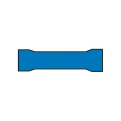 Autogereedschappen > Carpoint Stootverbinder 546 Ø 4.5mm blauw blister 10 Stuks
