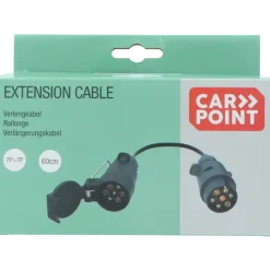 Verlengsnoeren > Carpoint trailer verlengkabel 7p stekker - 7p stekkerdoos