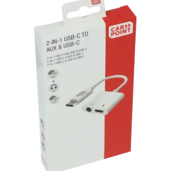 Computeraccessoires > Carpoint USB-C adapter 2 in 1
