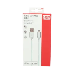 Telefoonaccessoires > Carpoint USB>Lightning kabel 1 Meter