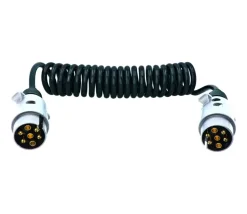 Verlengsnoeren > Carpoint Verlengkabel voor aanhanger 7P 12V Min 65cm, Max 270cm ø1,2cm