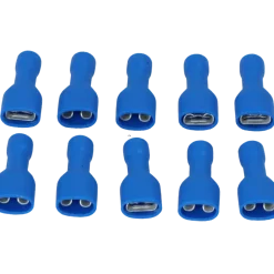 Autogereedschappen > Carpoint Vlakstekerhuls 1542 6.3x0.8mm blauw blister 10 Stuks