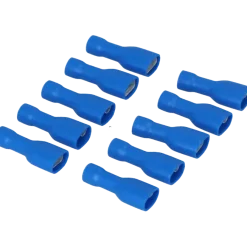 Autogereedschappen > Carpoint Vlakstekerhuls 1542 6.3x0.8mm blauw blister 10 Stuks