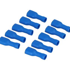 Autogereedschappen > Carpoint Vlakstekerhuls 1542 6.3x0.8mm blauw blister 10 Stuks