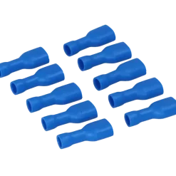 Autogereedschappen > Carpoint Vlakstekerhuls 1542 6.3x0.8mm blauw blister 10 Stuks