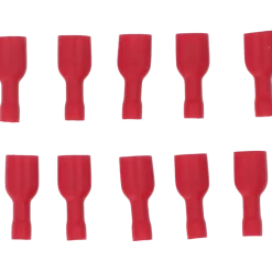 Autogereedschappen > Carpoint Vlakstekerhuls 1541 6.3x0.8mm rood blister 10 Stuks