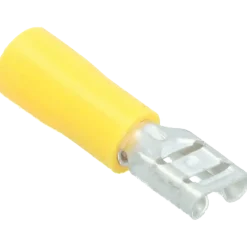 Autogereedschappen > Carpoint vlakstekkerhuls 543 6.3x0.8 geel 10 stuks