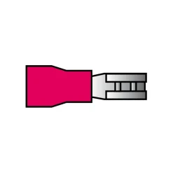 Autogereedschappen > Carpoint vlakstekkerhuls 559 2.8x0.5 rood 10 stuks