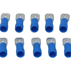 Autogereedschappen > Carpoint Vlakstekker 740 6.3x0.8mm blauw blister 10 Stuks