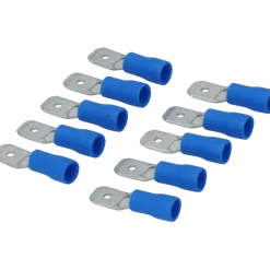 Autogereedschappen > Carpoint Vlakstekker 740 6.3x0.8mm blauw blister 10 Stuks