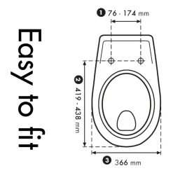 Cedo Jungle wc bril softclose duroplast
