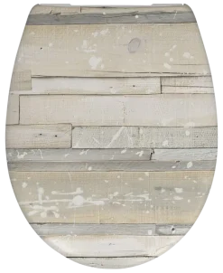 Cedo Pastel Wood WC-bril duroplast hout pastel