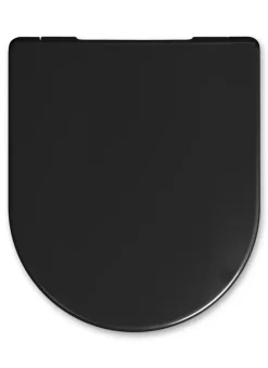 Cedo Tropea Beach wc bril zwart softclose D-vorm thermoplast