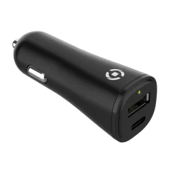 Computeraccessoires > Celly autolader adapter Planet voor USB-A + USB-C