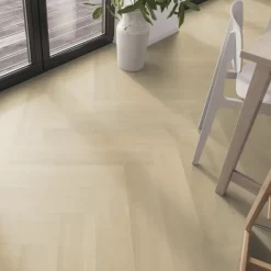 Click PVC Progetto Heringa visgraat lichtbruin eiken houtlook