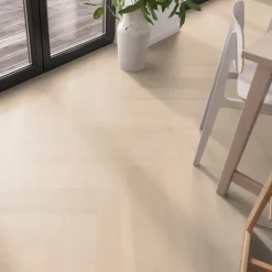 Click PVC Progetto Heringa visgraat beige eiken houtlook