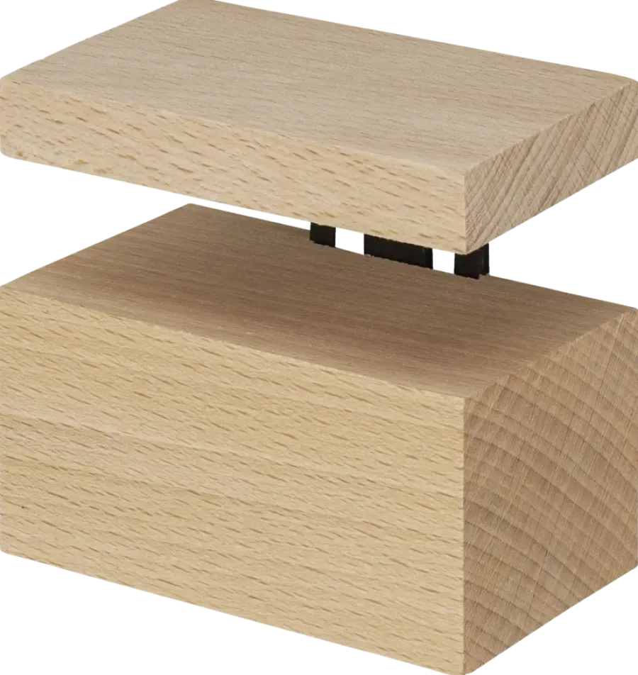 Plankdragers|Plankdragers > Duraline Clip Cube maxi hout
