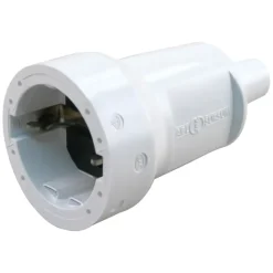 Stekkers > Geen Contrastekker 10/16A PVC Randaarde Wit
