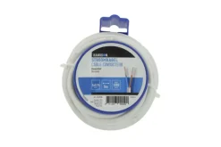 Stroomkabels > Handson Decoratief Snoer 2 x 0,75mm2 Wit 5 Meter