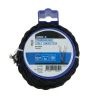 Stroomkabels > Handson Decoratief Snoer 2 x 0,75mm2 Zwart Gewikkeld 5 Meter