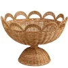 Decoratie schaal bruin - h27xd40cm