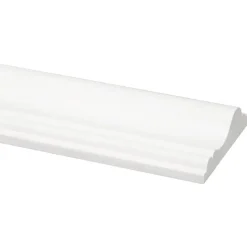 Houtenprofielen|Overgangsprofielen > Geen Decorlijst grenen 18x68 mm wit gegrond lengte 270 cm