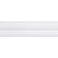 Houtenprofielen|Overgangsprofielen > Geen Decorlijst grenen 8x45 mm wit gegrond lengte 270 cm