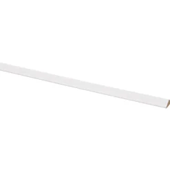 Houtenprofielen|Overgangsprofielen > Geen Decorlijst zelfklevend MDF wit folie 9x22 mm 260 cm