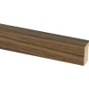 Houtenprofielen|Overgangsprofielen > Cando Green Decowall Acoustic eindprofiel walnoot 260cm