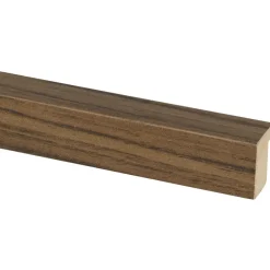 Houtenprofielen|Overgangsprofielen > Cando Green Decowall Acoustic eindprofiel walnoot 260cm