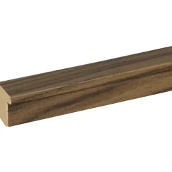 Houtenprofielen|Overgangsprofielen > Cando Green Decowall Acoustic eindprofiel walnoot 260cm