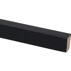 Houtenprofielen > Cando Green Decowall Acoustic eindprofiel zwart 260cm