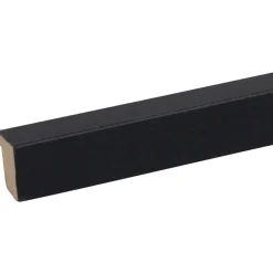Houtenprofielen > Cando Green Decowall Acoustic eindprofiel zwart 260cm