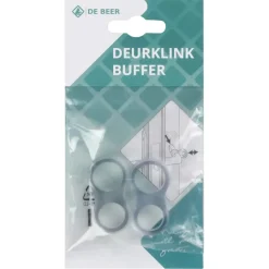Deurstoppers|Deur Accessoires > De Beer Deurklink buffer PVC 2 stuks