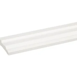 Houtenprofielen > Geen Deurlijst grenen wit gelakt 15x57mm 270cm