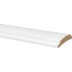 Houtenprofielen|Overgangsprofielen > Geen Deurlijst MDF wit folie 18x90 mm colonial lengte 260 cm