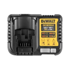 Overige Elektrisch Gereedschap Accessoires > DeWALT 18V XR 2 accu's 2.0Ah + acculader / snellader DCB1104D2-QW