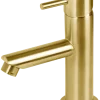 Differnz wastafelkraan met hendel goud